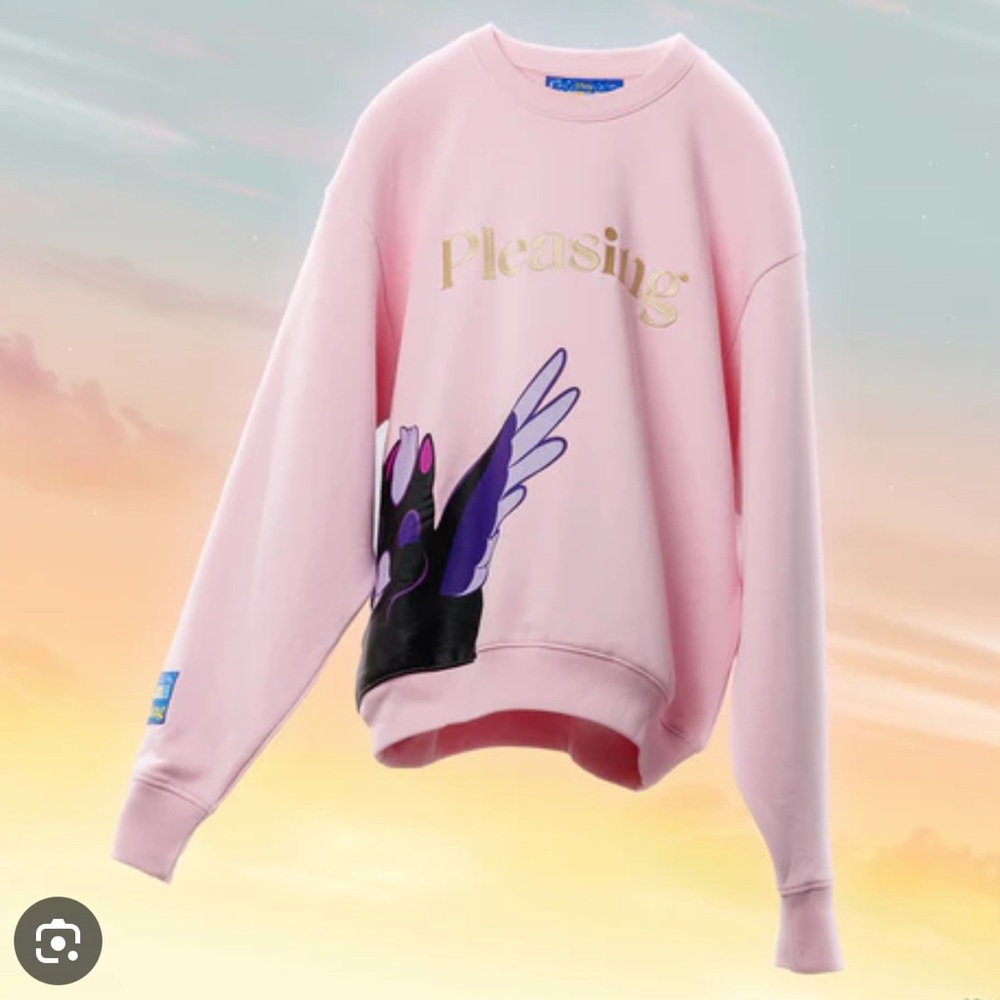 Disney Fantasia X Pleasing Sweatshirt Womens XL La Pastorale Pink Crewneck